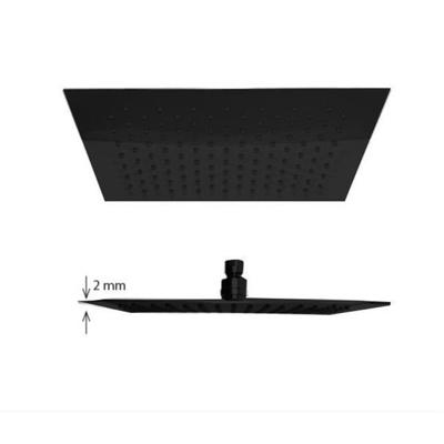 Best Design Regen douchekop Nero-Brause Vierkant 30 cm 304L Mat Zwart
