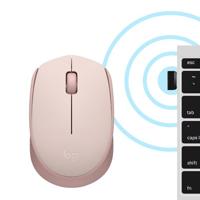 Logitech M171 Muis Radiografisch Optisch Roze 3 Toetsen 1000 dpi - thumbnail