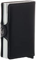 Secrid Twinwallet Vintage Portemonnee Zwart Aluminium, Leer - thumbnail