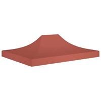 VidaXL Partytentdak 270 g/m² 4x3 m terracotta - thumbnail