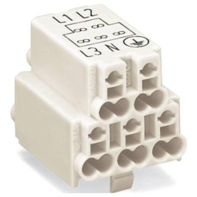 WAGO 272-122/001-000 Netaansluitingsklem Flexibel: - Massief: - 500 stuk(s)