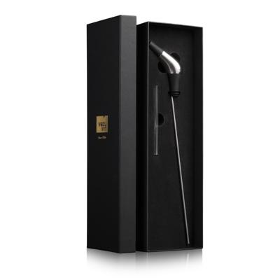Vacu Vin Wijnschenker Slow Wine Pourer - Zilver