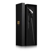 Vacu Vin Wijnschenker Slow Wine Pourer - Zilver - thumbnail