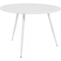 Bijzet Tuintafel Rond Ø60cm - Wit - thumbnail