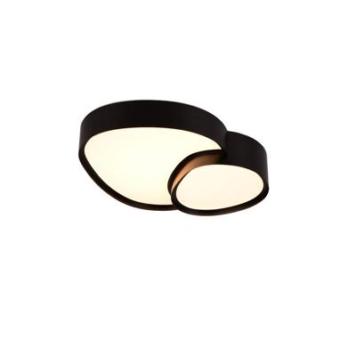 Trio Organische plafonniereRise 43,5cm zwart - 647510232