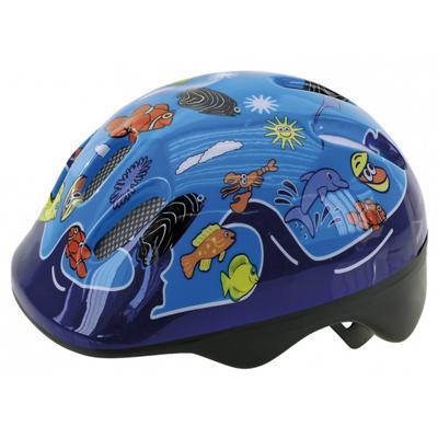 Ventura Fietshelm Sea World Blauw Maat 52/56 cm