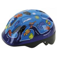 Ventura Fietshelm Sea World Blauw Maat 52/56 cm - thumbnail