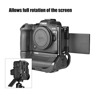 Sunwayfoto L-Plaat / L-bracket Arca Canon EOS R6II Grip
