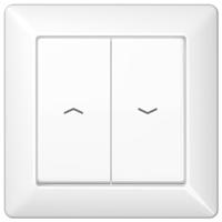 Jung AS590-5PWW Knop Inzetstuk 1-voudig Alpine-wit 1 stuk(s) - thumbnail