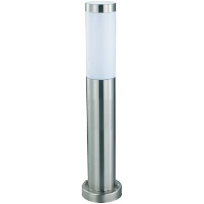 LED Tuinverlichting - Staande Buitenlamp - Laurea 4 - E27 Fitting - Rond - RVS - Philips - CorePro Lustre 827 P45 FR - 5.5W - Warm Wit 2700K