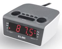 Radio alarmklok ELBE CR-932 AM/FM Wit - thumbnail