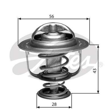 Thermostaat, koelvloeistof TH30282G1