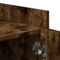 VidaXL Schoenenkast 52x37,5x100 cm bewerkt hout gerookt eikenkleurig - thumbnail