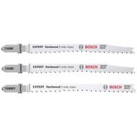 Bosch Accessories 2608900549 Expert Hardwood 2-side clean set decoupeerzaagbladen, 2-delig, T308BF/BFP 3 stuk(s) - thumbnail