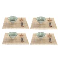 Sushi-set DKD Home Decor 14,5 x 14,5 x 35 cm Keramiek Orientaals (16 Onderdelen) - thumbnail