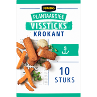 Jumbo Vegan Vissticks 10 Stuks - thumbnail