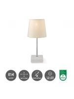 Home sweet home tafellamp Arica ↕ 33 cm - beige - thumbnail