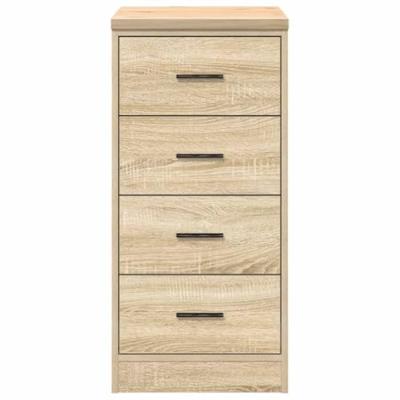 Garagekast 40x51x85 cm massief grenenhout sonoma eikenkleurig