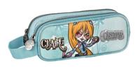 Schoolpennenzak Catrinas Claire, Noelia & Lila Blauw (21 x 8 x 6 cm) - thumbnail