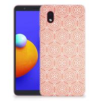 Samsung Galaxy A01 Core | TPU bumper | Pattern Orange - thumbnail