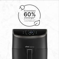 Luchtfriteuse UFESA SPARROW Zwart 6 L - thumbnail