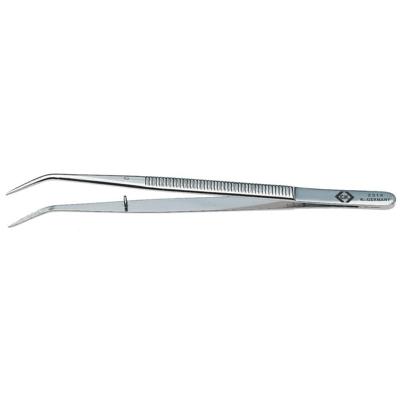 C.K T2314 Precisiepincet Spits, gebogen, fijn 150 mm