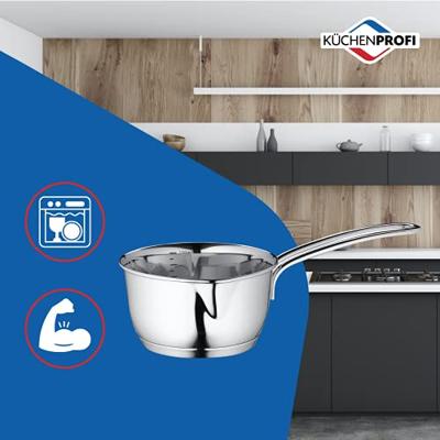 KUCHENPROFI - Pannen - Steelpan 2 schenktuiten 16cm 1,0l