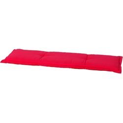 2 stuks! Bankkussen 120 cm panama rood Madison - Madison 2 stuks! Bankkussen 120 cm panama rood Madison - Madison