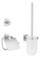 Grohe Essentials toilet accessoires 3-delig supersteel - thumbnail