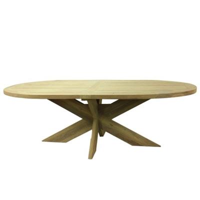 Ovalen tuintafel Teak 110 x 77,5 cm OWN - Own