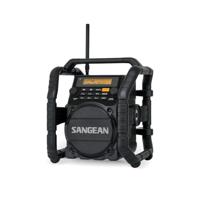 Sangean U-5 DBT Bouwradio DAB+, VHF (FM) AUX, Bluetooth Waterdicht, Stofdicht, Stofvast Zwart - thumbnail