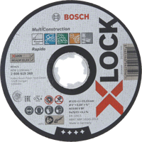 Bosch Accessories Bosch Rapido Multi Construction ACS 60 V BF - Schneidscheibe 2608619269 Doorslijpschijf recht 125 mm 1 stuk(s) - thumbnail