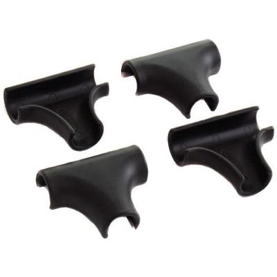 Steco t-signer zwart per 4 past op 16mm voordrager