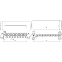DEHN 563030 PAS AH RK 13X25 1X8.10 Schroefklemblok 1 stuk(s) - thumbnail