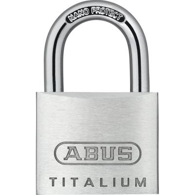Abus hangslot titalium 64ti/35 - 35mm, grijs - fietsslot