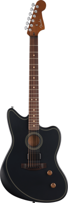 Fender Acoustasonic Standard Jazzmaster, Black RW