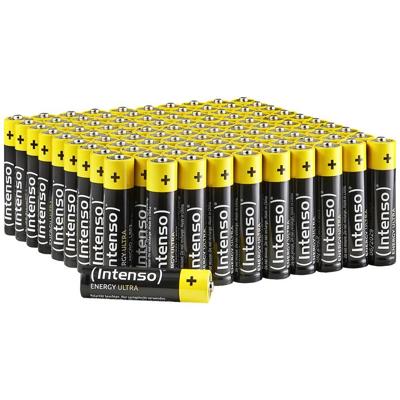 Intenso 7501511 AAA batterij (potlood) Alkaline 1250 mAh 1.5 V 100 stuk(s) Intenso 7501511 AAA batterij (potlood) Alkaline 1250 mAh 1.5 V 100 stuk(s)