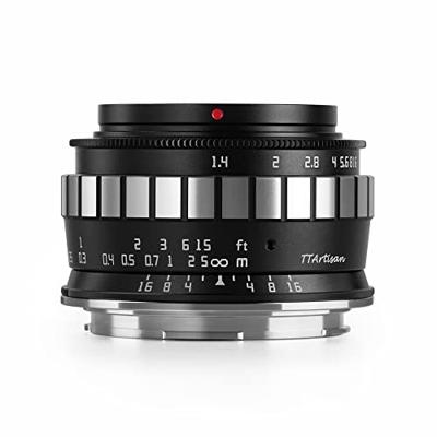 TTArtisan APS-C 23mm F/1.4 L Black+Silver