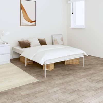 Bedframe metaal wit 120x200 cm