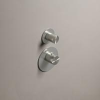 Hotbath Archie afbouwdeel met 1 stopkraan RVS - thumbnail