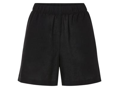 esmara Linnen dames short (Zwart, 38)