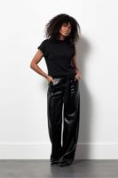 Lexie faux leather trousers - black - 13331 - thumbnail