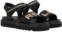 Replay Sandalen JT420007S-0168 Zwart / Goud-30 maat 30 - thumbnail