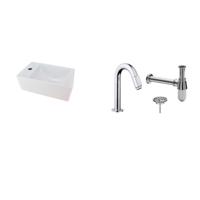 Fonteinset Chepri Mini Xxs 30,5X18X11 cm Links Chroom Aqua Splash - thumbnail