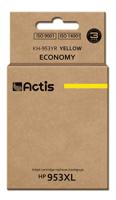 Actis KH-953YR inkt (vervanging HP 953XL F6U18AE; premium; 25 ml; geel) - thumbnail