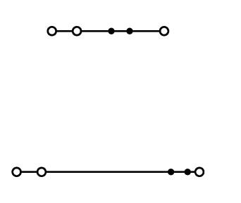 WAGO 870-533 Doorgangsklem 2-etages 5 mm Spanveer Toewijzing: L, N Grijs 50 stuk(s)