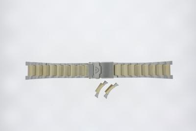 Horlogeband Armani AR11362 Staal Bi-Color 22mm