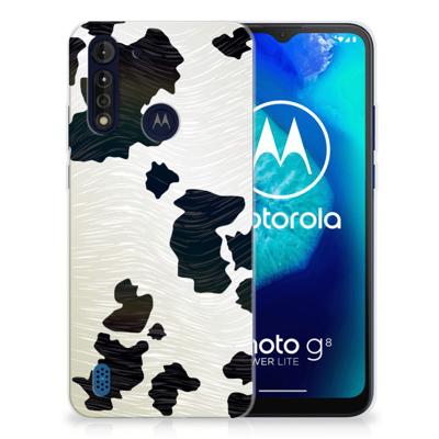 Motorola Moto G8 Power Lite | TPU Hoesje | Koeienvlekken