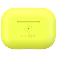 Catalyst Slim Case voor AirPods Pro Skin voor Apple AirPods Pro Charging Case, verwisselbare kleuren, beschermhoes Soft Skin, compatibel draadloos opladen - Neon Geel - thumbnail
