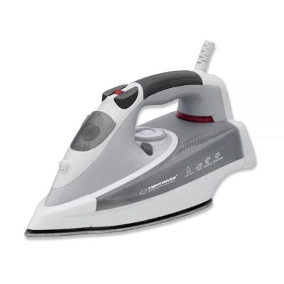 Esperanza EHI009 Stoomstrijkijzer Keramische kookplaat Grijs, Wit 2400 W